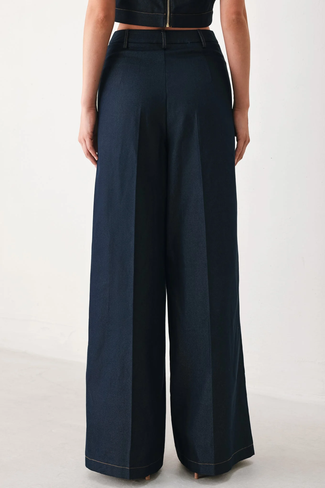 Yacht Club Woven Wide Leg Pants - Image 5
