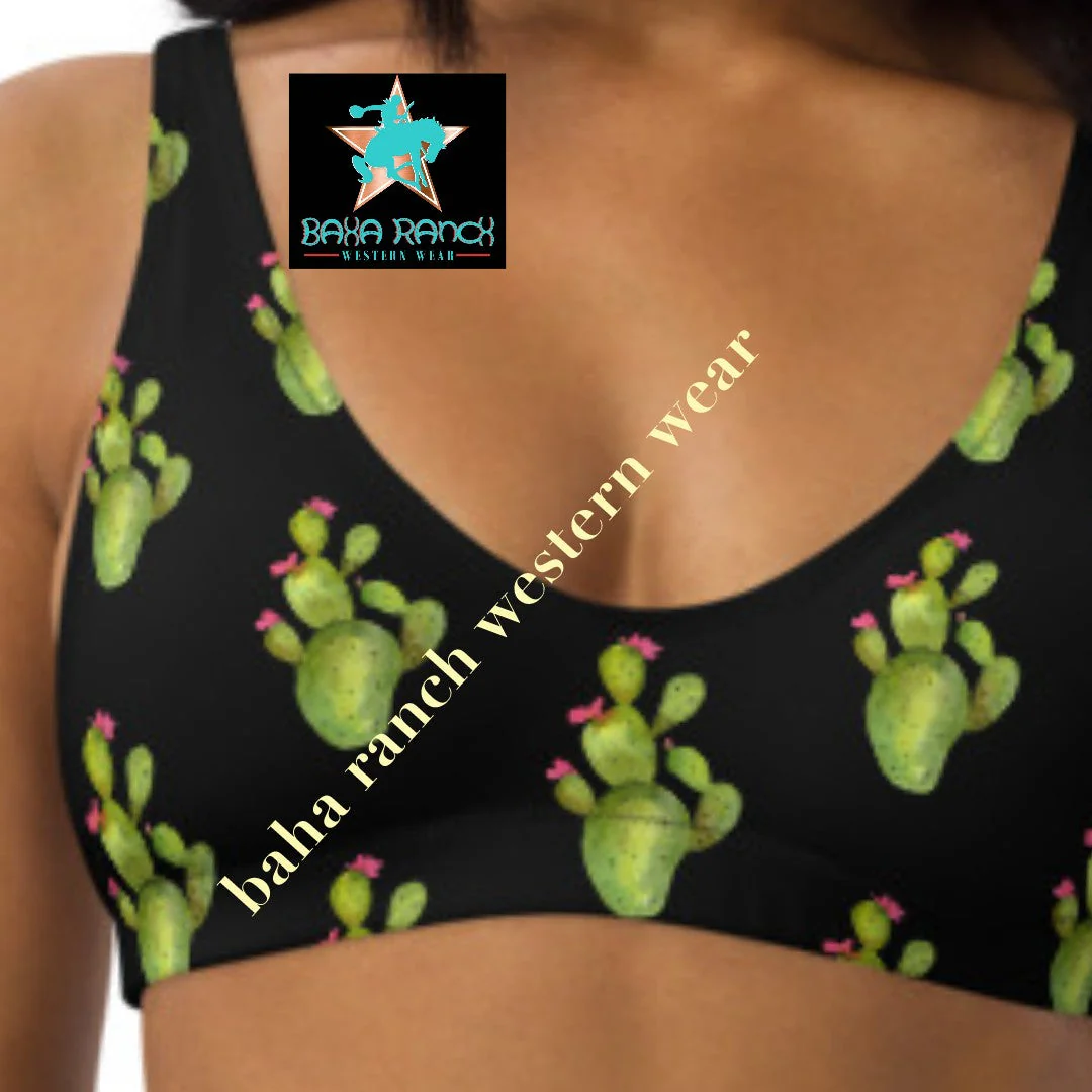 Yeehaw All Over Cactus Bikini - Image 8