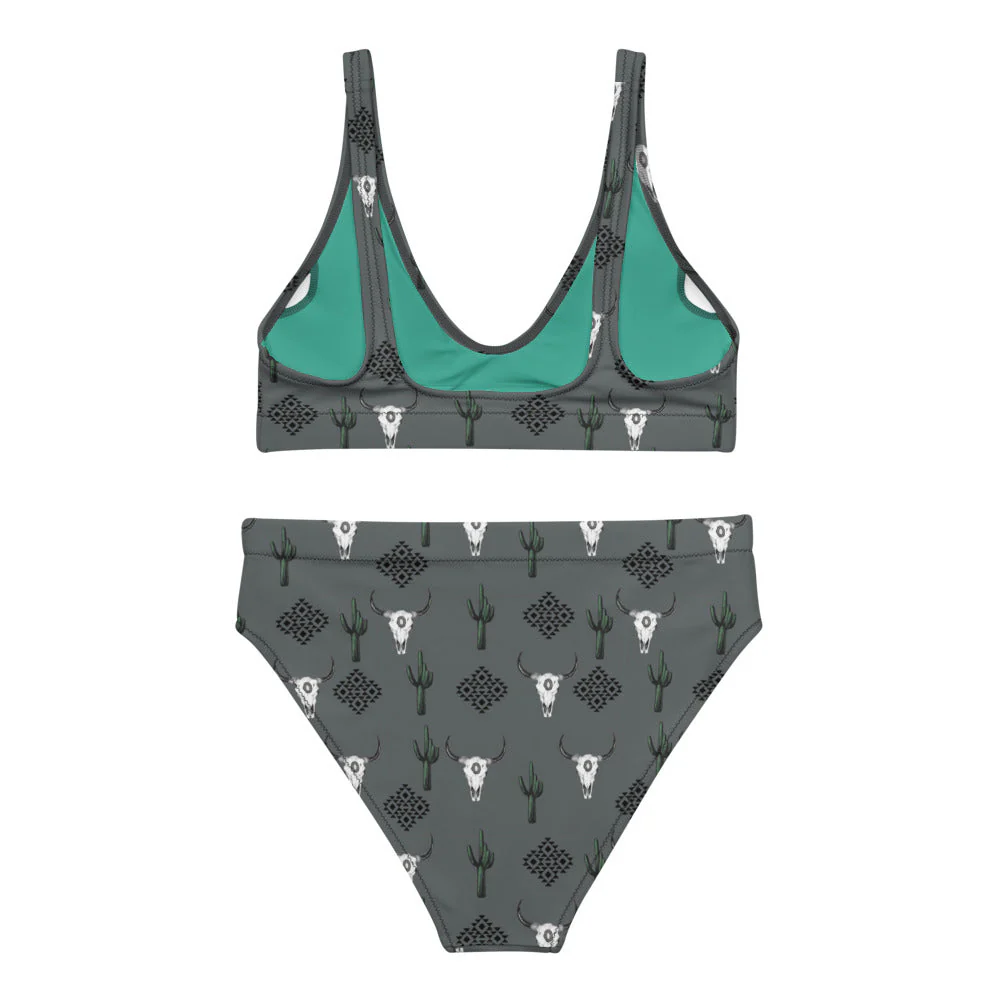Yeehaw Aztec Bull Skull Bikini - Image 7
