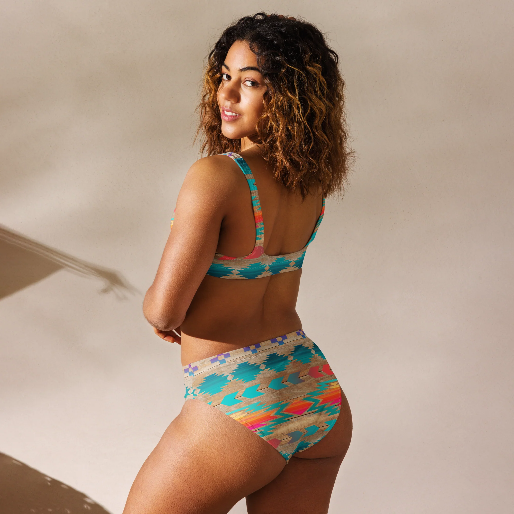 Yeehaw Southwest Aztec Bikini - Image 4