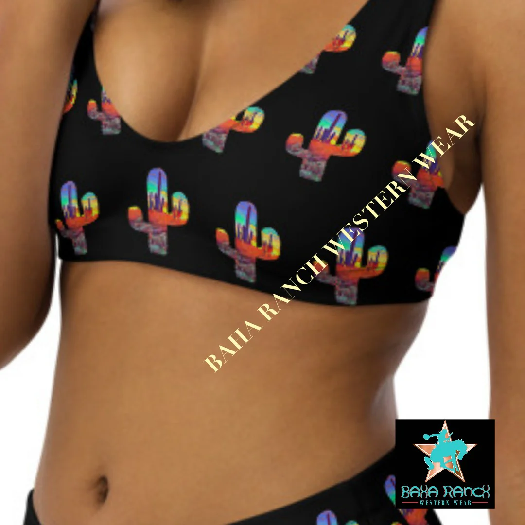 Yeehaw Sunset Cactus Bikini - Image 10