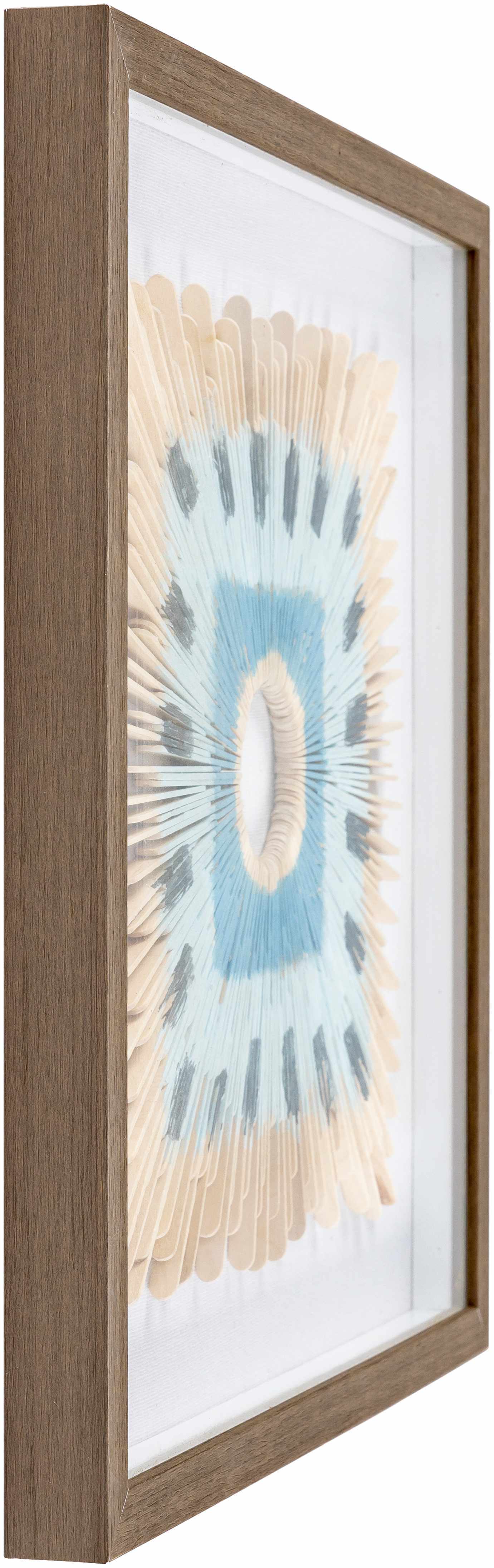 Yenice Natural Wood Geometric Wall Art Set Of Two - Clearance - Image 9