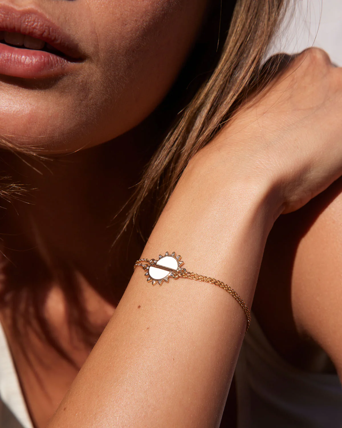 You Are My Sunshine Gold Bracelet Set - Image 5