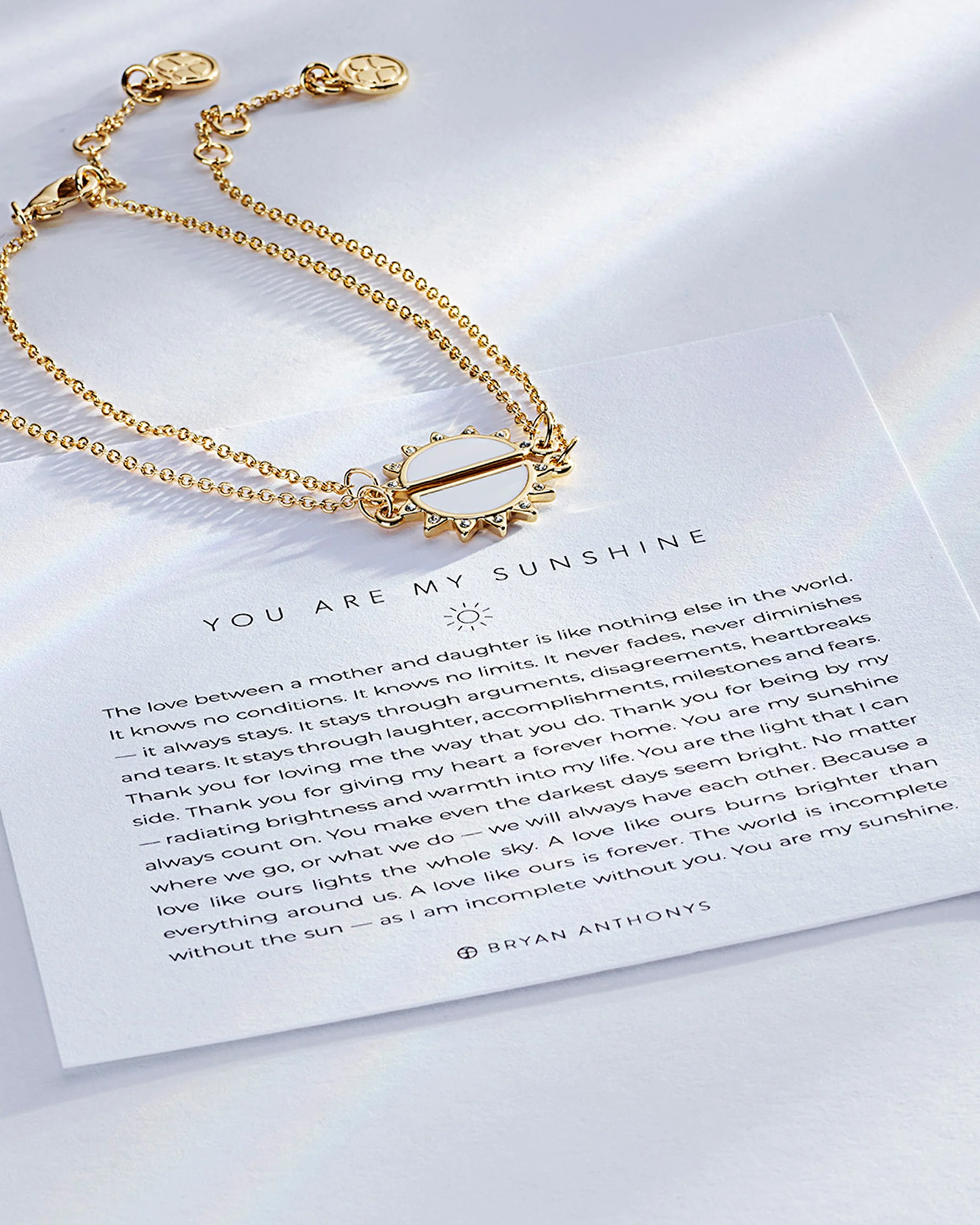 You Are My Sunshine Gold Bracelet Set - Image 7