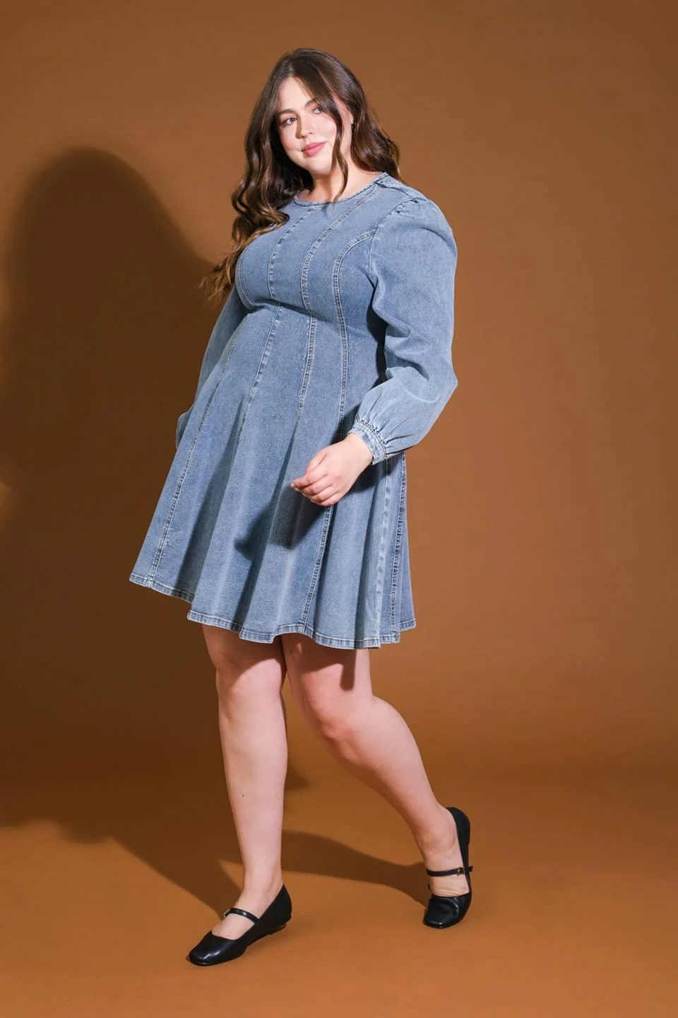 Your Sweetie Denim Mini Dress - Image 10