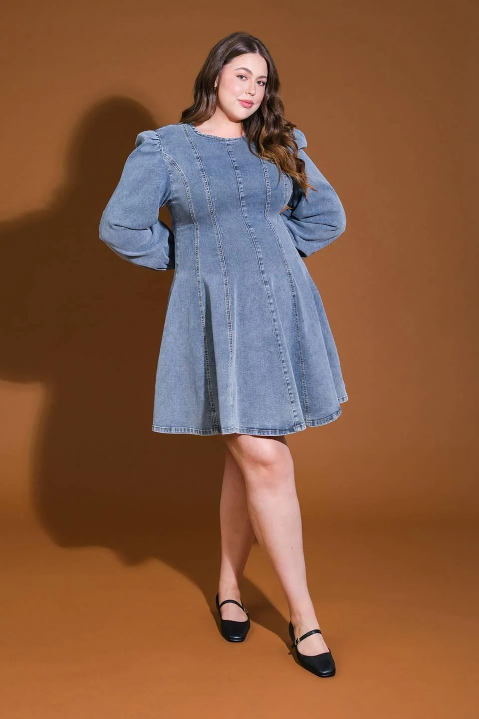 Your Sweetie Denim Mini Dress - Image 7