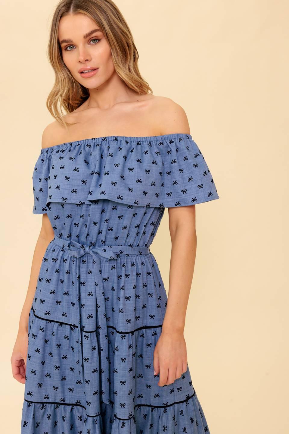 You're Unforgettable Woven Mdi Dress - Image 6
