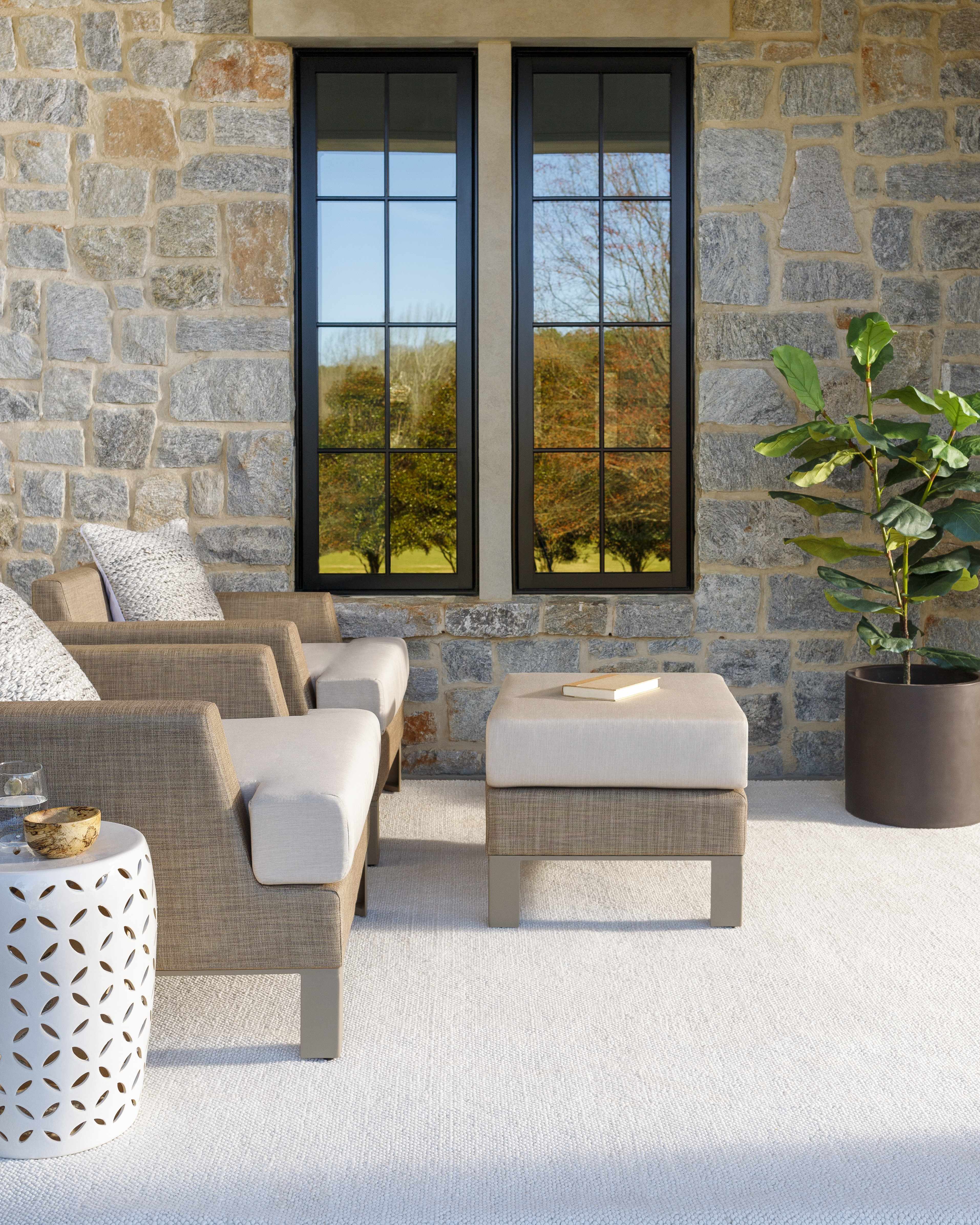 Zareh Off White Solid Area Rug - Image 3