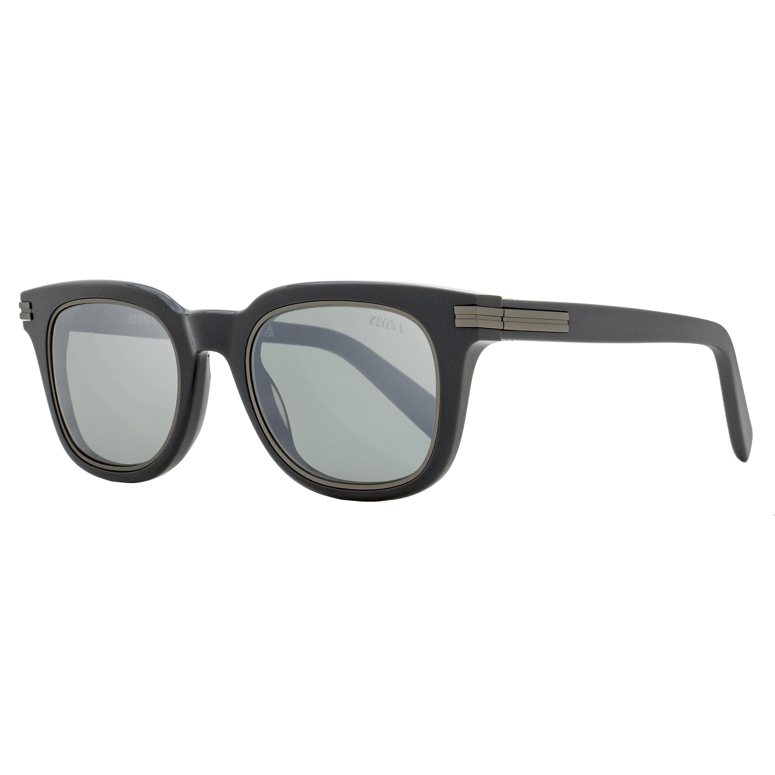 Zegna Road Brand Sunglasses EZ0238 05A Black Pearl 50mm - Image 3