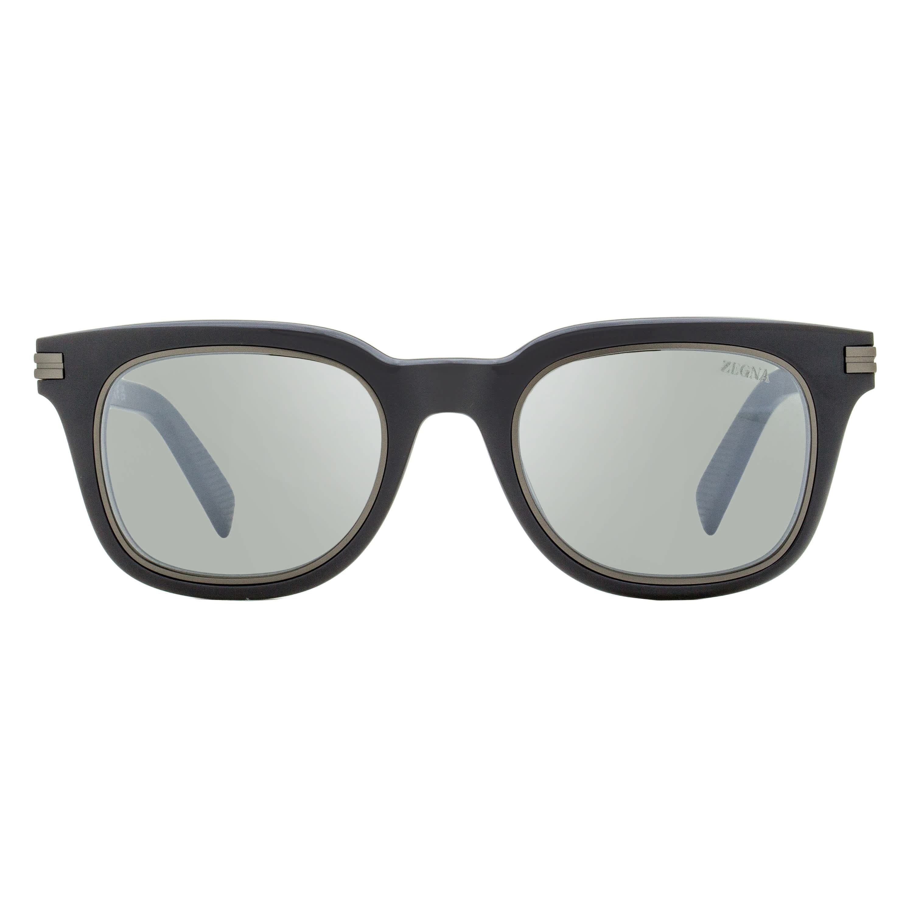 Zegna Road Brand Sunglasses EZ0238 05A Black Pearl 50mm - Image 4